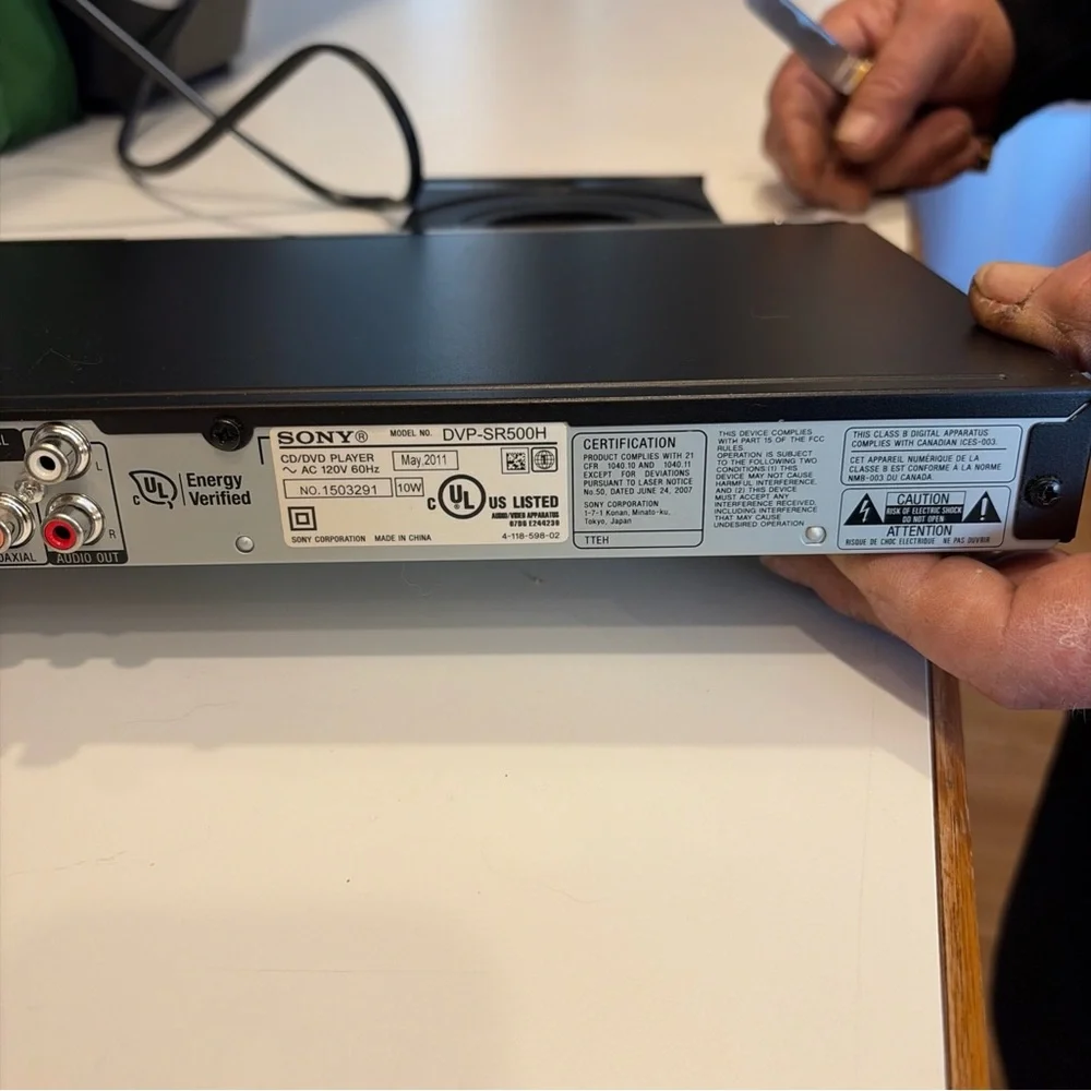 Sony DVP-NS57P DVD Player Dolby Digital 480p Progressive Scan – Black W/Remote